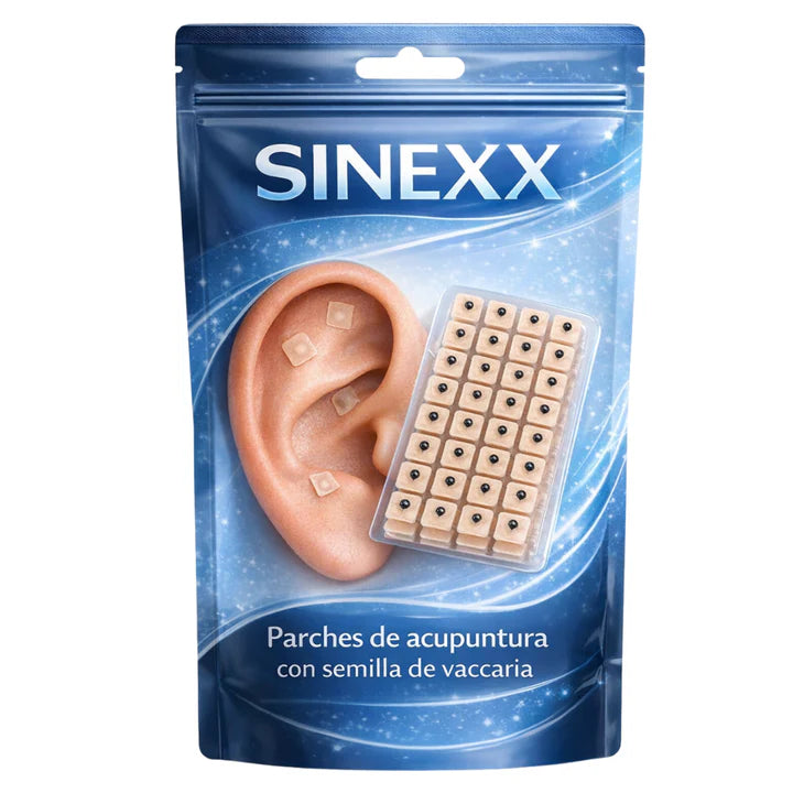 Parche natural terapéutico con semillas de vaccaria para oreja SINEXX™