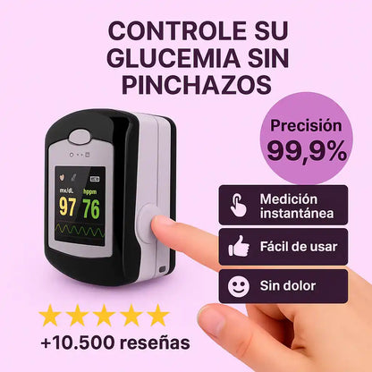 OxiVida™-Medidor de glucosa indoloro