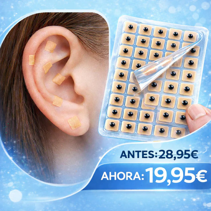 Parche natural terapéutico con semillas de vaccaria para oreja SINEXX™