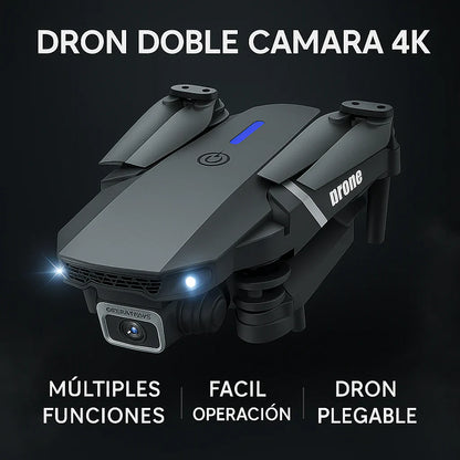 Dron con doble cámara 4K + MÁLETIN GRATIS