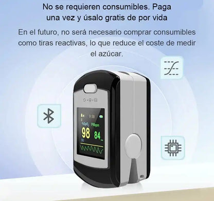 OxiVida™-Medidor de glucosa indoloro